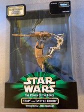 Star Wars Power of the Force STAP & Battle Droid     Episode I Sneak Preview  1998