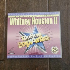 The Best Pop Artist Whitney Houston 2 Karaoke Video CD
