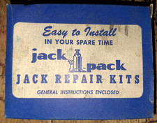 Nos Vintage Jack Pack Hydraulic Jack Repair Kit Bh-22 All Ea Series Blackhawk
