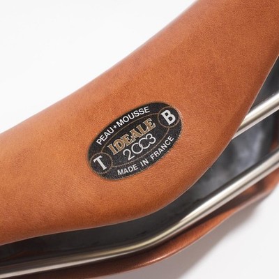 IDEALE 2003 PEAU MOUSSE SADDLE Bernard Thévenet signature model | eBay