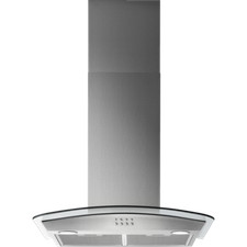 Electrolux EFL396A 60cm Cooker Hood Curved Glass Stainless Steel