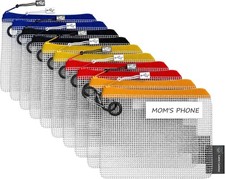 10 - USB Cable Organizer Pouches, Manage Cables, Travel Cable Oranizer, Color Co