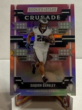 2024 Panini Rookies & Stars Crusade Saquon Barkley Pink #C-SBY /75 Eagles NFL