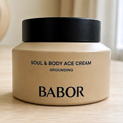BABOR SOUL & BODY ACE Grounding Tagespflege Creme Cedarwood Patchouli Duft 200ml