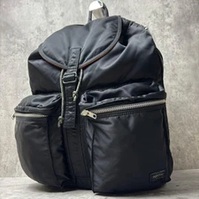 PORTER Tanker Black Nylon Tactical Backpack Yoshida Japan Rare Discontinued