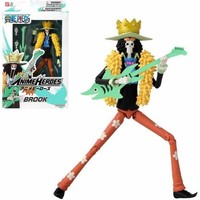 Bandai – Anime Heroes - One Piece - Anime Heroes Figur 17 Cm - Brook - 37006