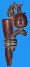 Museum Replica of a Pre Columbian Inca Artifact Aryballos Vessel From Peru B03