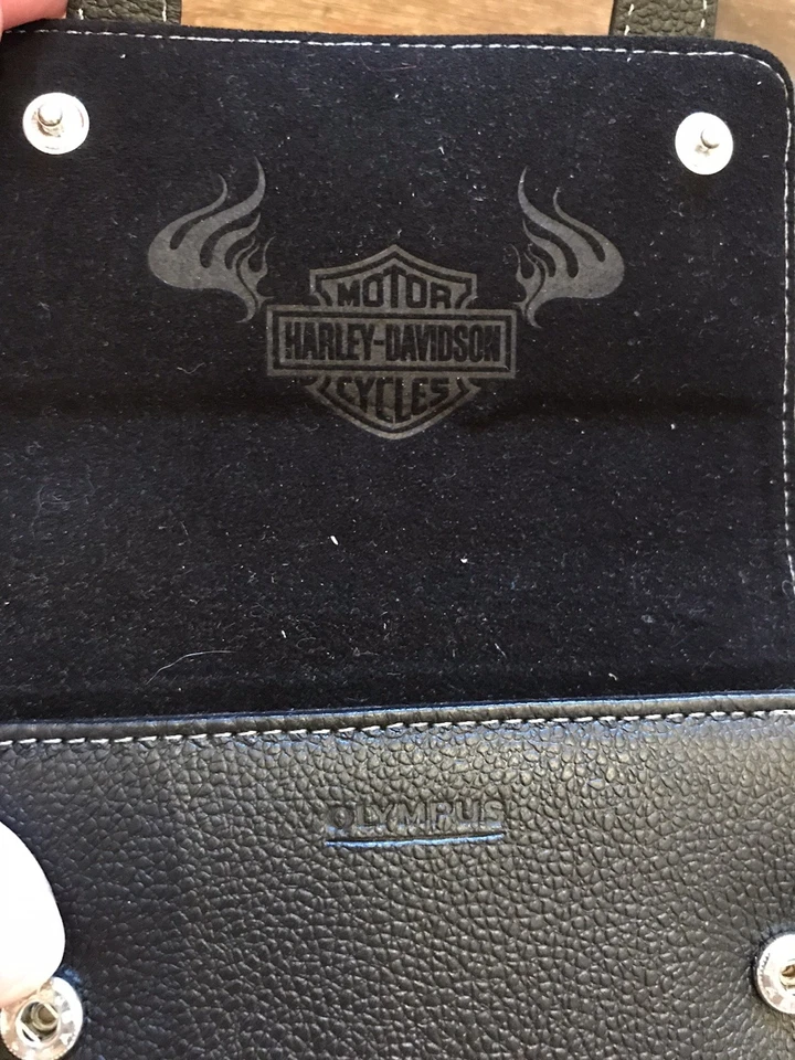 Harley Davidson Premium Leather Case Buckles Studded - Image 4 of 4