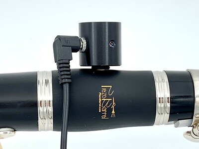 PiezoBarrel 'Wood' Clarinet Pickup Microphone + 65mm Barrel + adapters + cable