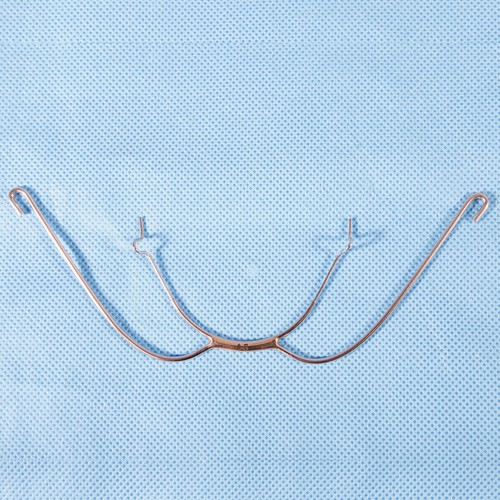 Arco facial extraoral de ortodoncia dental con gancho cúspide tipo 111 mm - Imagen 3 de 4