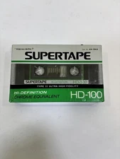 Realistic Supertape HD-100 Type II Ultra Hi-Def Fidelity Chrome Equiv 44-944