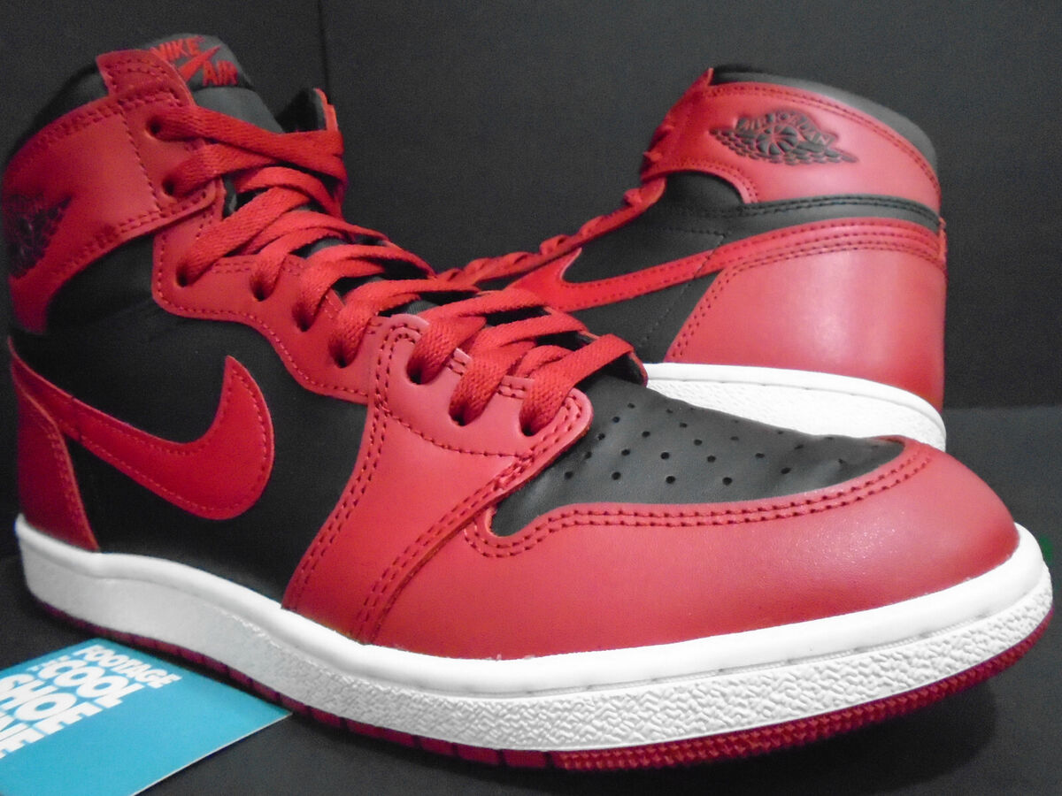 NIKE AIR JORDAN 1 RETRO HI 85 OG I VARSITY RED BLACK BRED NIKE AIR JORDAN 1 RETRO HI 85 OG I VARSITY RED BLACK BRED