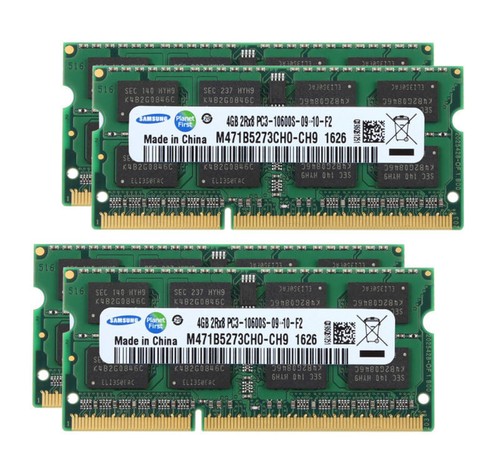 Samsung 4GB 2RX8 DDR3 1333MHz PC3-10600S 204PIN SO-DIMM Portátil Memoria RAM - Imagen 17 de 18