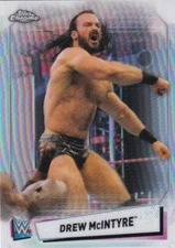 2021 Topps Chrome WWE Drew McIntyre Refractor #16
