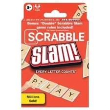 Scrabble Slam! Card Game, 2-4 Players Age 8+ Hasbro | New & Sealed