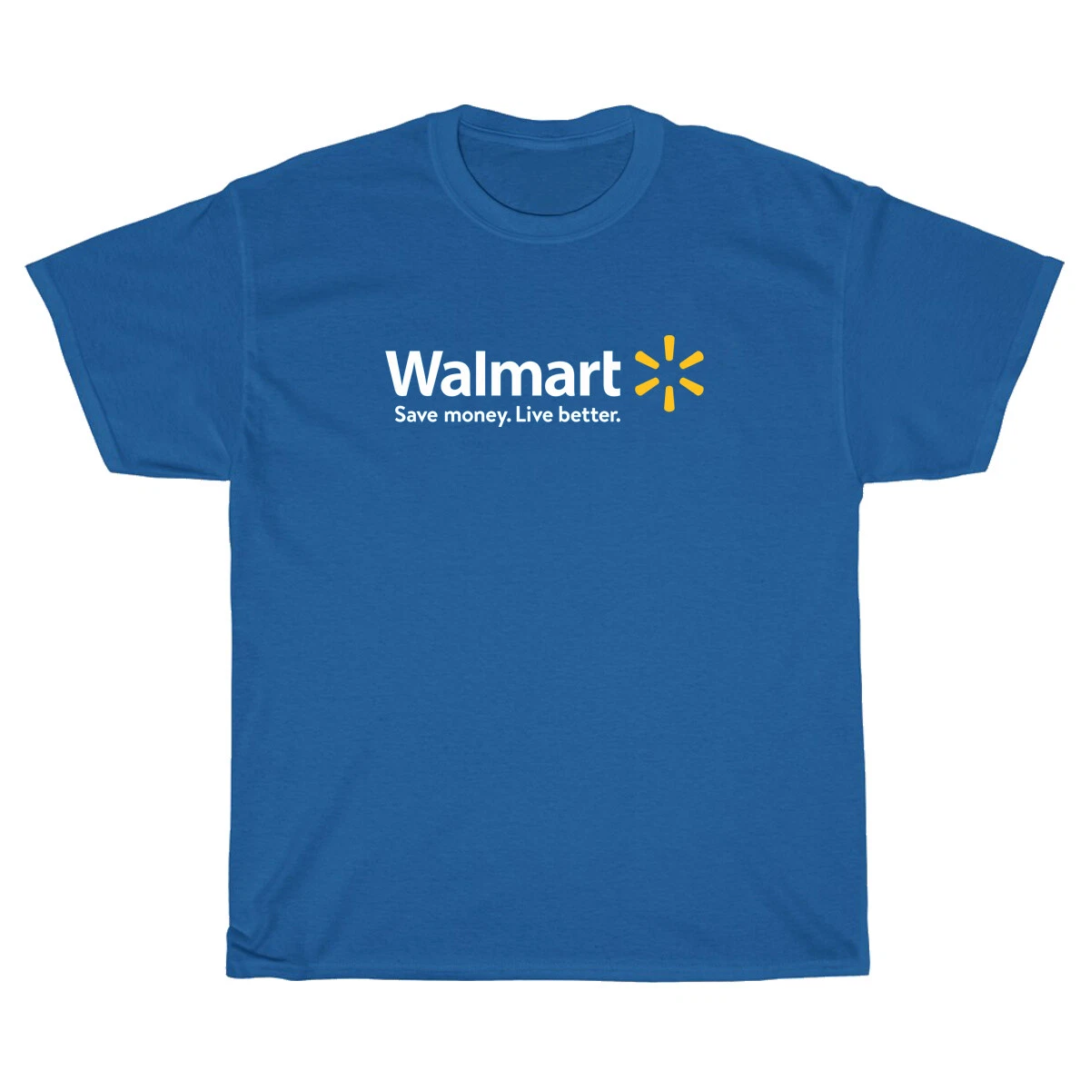 WALMART Logo Symbol Retail Store Mens T-shirt USA Size S,M,L,XL,2XL