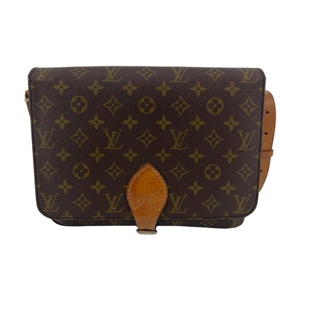 EBAY LIVE Louis Vuitton Monogram Cartouchiere Shoulder Bag #9996