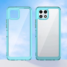 For T-Mobile REVVL 7 5G Phone Case Hybrid Bumper Clear Transparent Crystal Cover