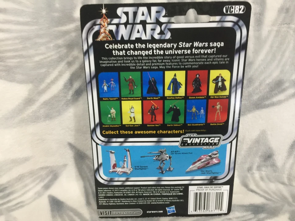 Star Wars Daultay Dofine VC82 Colección Vintage Nuevo 2011 La Amenaza Fantasma Nuevo Foto 2 de 4