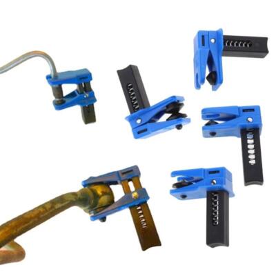 4x Car Brake Oil Pipe Plug Brake Nozzle Clamp Oil Tool Oil Prevent Spills B9D0