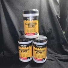 FIRM GRIP Pro Cleaning Sanitizing HAND Wipes~Pack of 3~(300 Total) ALCOHOL FREE