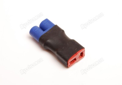 EC3 Male to T-Plug Female Adapter Connector Converter Ultra Compact for RC
