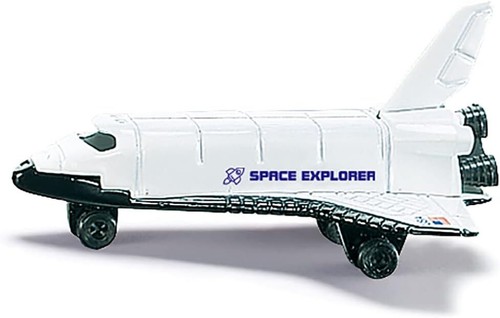 Siku 0817, Space Shuttle, Metal/Plastic, White, Plastic Wheels - 第 1/2 張圖片