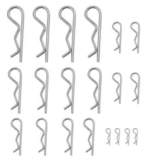 R Clips Steel Retaining Pins - M1 M2 M3 M4 M5 M6 M7 Split Pins for Clevis pins