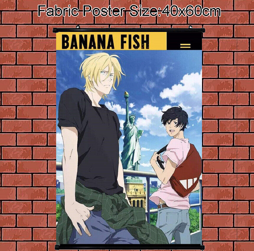 Banana Fish - Ash Lynx & Eiji Okumura B Wall Scroll – Great