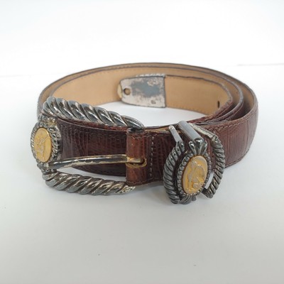 BRIGHTON Museum Collection Belt Brown 