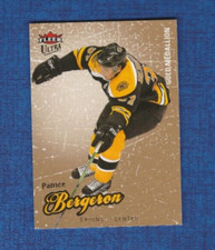 2008-09 Fleer Ultra Hockey Gold Medallion # 7 Patrice Bergeron