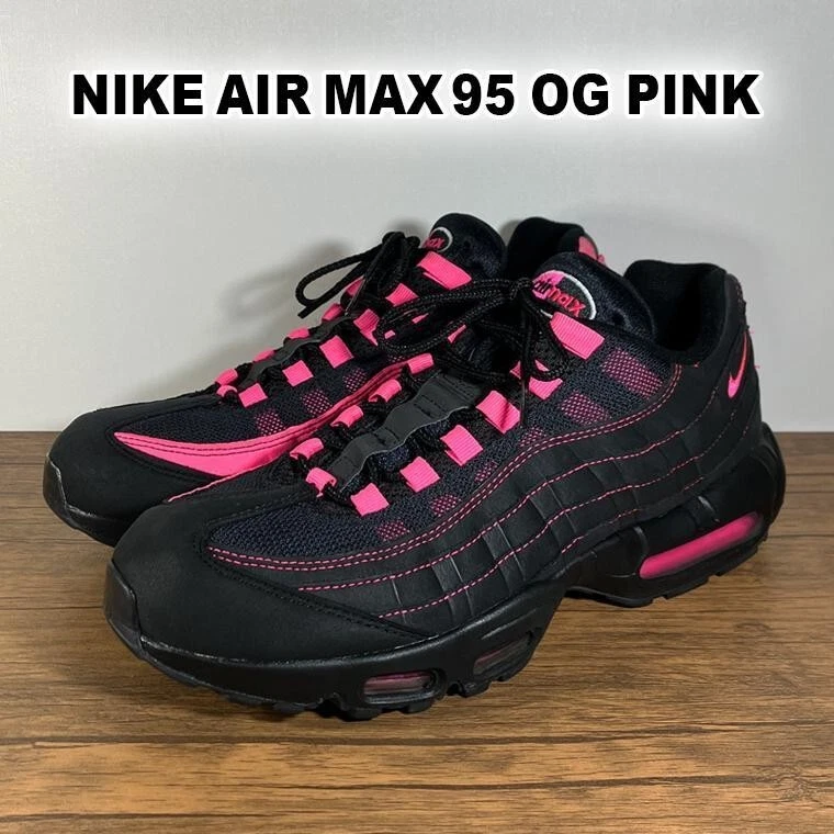 Nike air max top 95 black pink