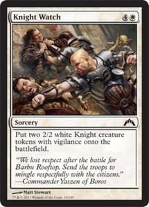 Knight Watch x4 - Gatecrash - NM-Mint, English - Gatecrash
