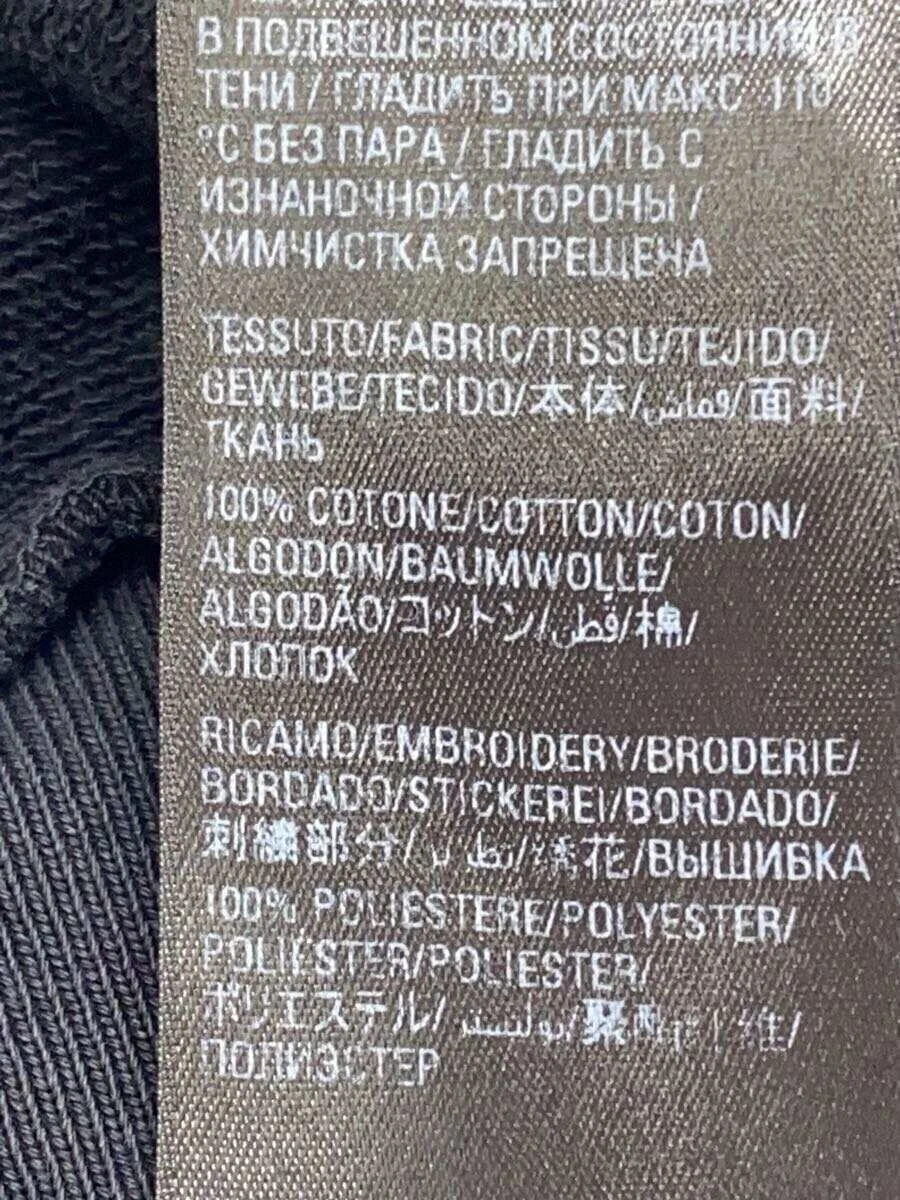 FELPA CON CAPPUCCIO BALENCIAGA BE DIFFERENT 22AW L COTONE Nera Usata