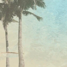 Tropical Haven, travel scrapbook paper, Paper House P308