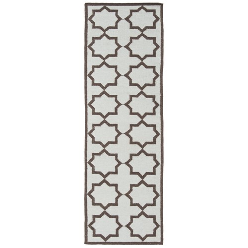 SAFAVIEH Dhurries DHU549A Handwoven Light Blue Rug - Picture 8 of 24