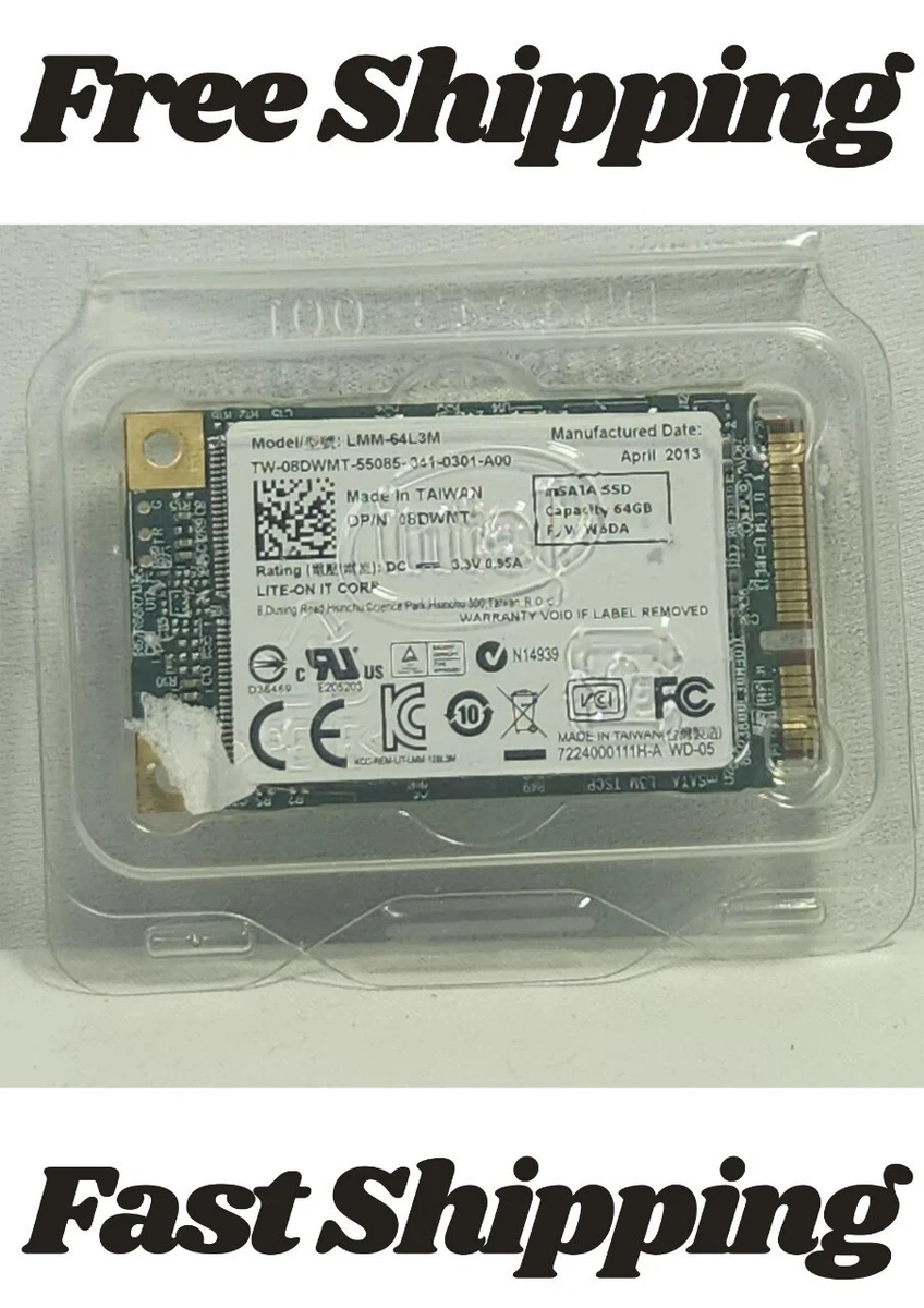 Micro SATA 64 GB Solid State Drives 1.8 in Form Factor for sale | eBay