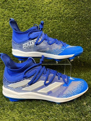 Adidas Adizero Afterburner NWV Baseball Cleats HP2178 Royal Blue Mens Size 13 - Picture 3 of 8