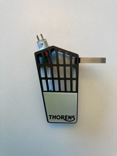 RARE VINTAGE THORENS TP 60 MAGNESIUM HEADSHELL FROM NEW OLD STOCK SILVER WIRE - Picture 1 of 5