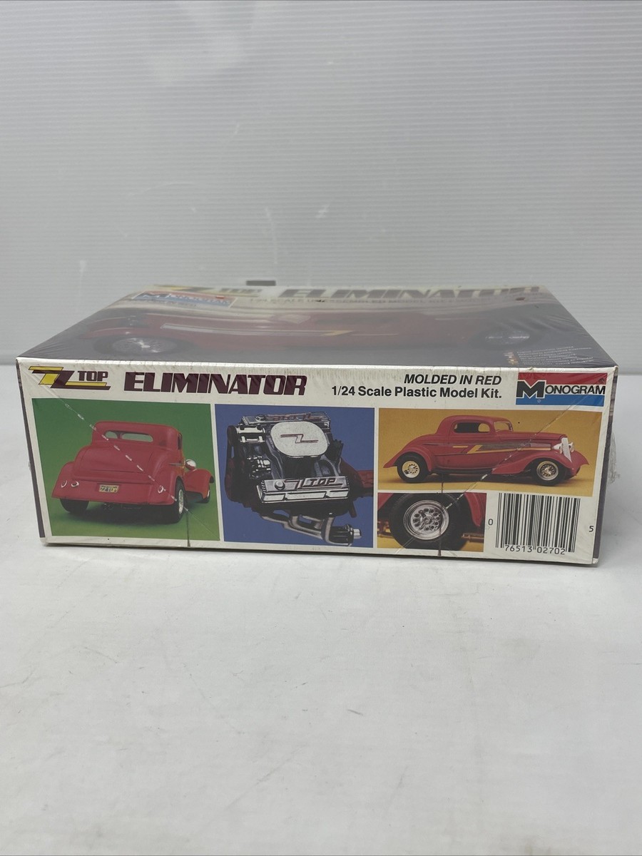 Vintage 1985 Monogram ZZ Top 1933 Ford Eliminator Hot Rod 1