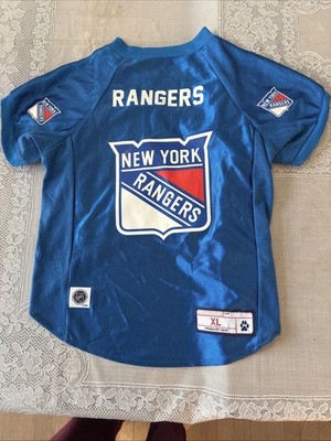 New York Rangers Pet Jersey Stretch Size XL Dog - Premium Pet Gear