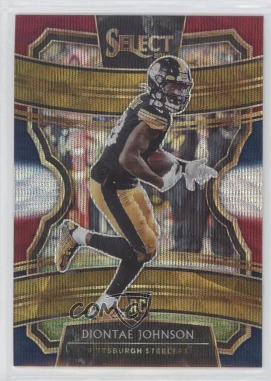 2019 Panini Select Concourse Tri-Color Prizm /199 Diontae Johnson Rookie RC 02c9