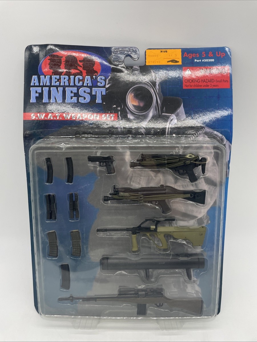 21st Century Toys America's Finest S.W.A.T. Weapon Set Acessories