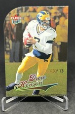 Drew Henson Rookie 2004 Fleer Ultra Gold Medallion Lucky 13 Football Card RC. rookie card picture
