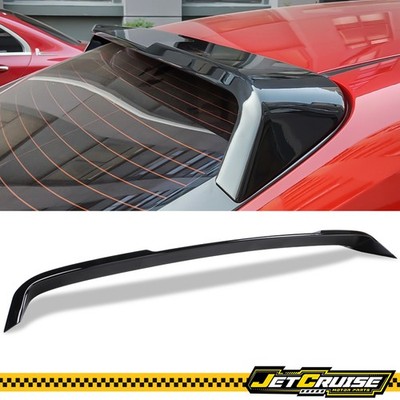 Fits 20-26 Toyota Corolla Sedan Rear Top Window Roof Spoiler Wing Gloss Black