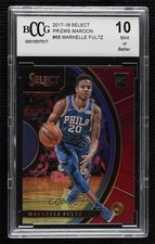 2017-18 Select Concourse Maroon Prizm Markelle Fultz BCCG 10 Mint or Better m1f