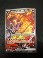 2024 Stellar Crown Team Rocket's Moltres EX Holo Secret Rare #229/182