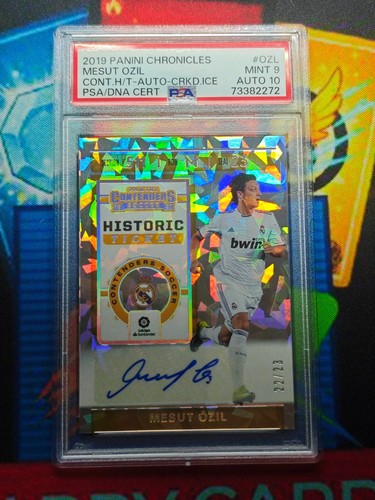 Mesut Ozil [Autograph] #HT-OZL 2019 Panini Chronicles Contenders Historic Ticket card