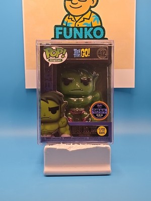 FUNKO POP! DIGITAL TEEN TITANS GO NFT #412  BEAST BOY GRAIL  583 PC ...