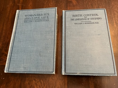 #ad BIRTH CONTROL Limitation of Offspring amp; Woman Her Sex And Love Life Robinson￼ $40.00